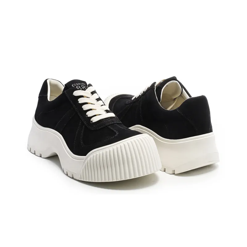 CERRUTI 1881 High-Top Casual Shoes Women's Black-2