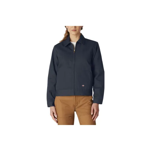 Dickies Jackets Women's Navy Blue