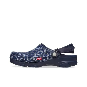 Crocs Classic All Terrain Clog Levi's Sashiko Dark Wash