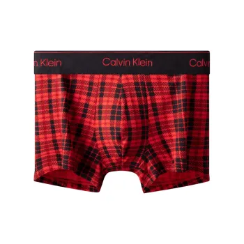 CK/Calvin Klein Underpants Men's Red Plaid