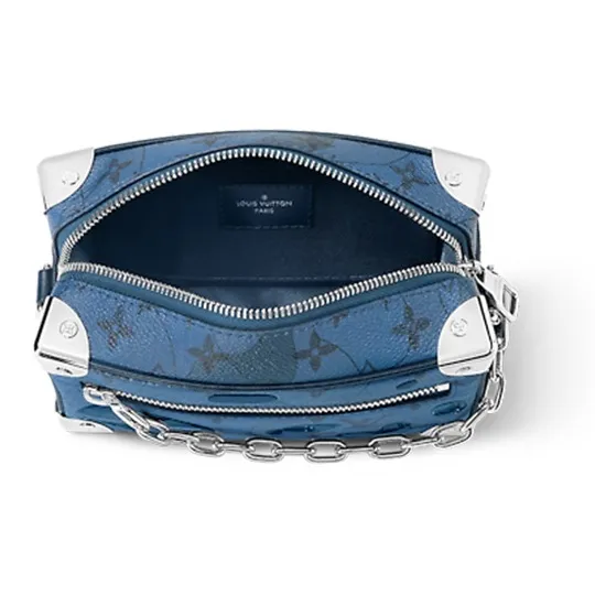 LOUIS VUITTON Mini Soft Trunk Abyss Blue-3