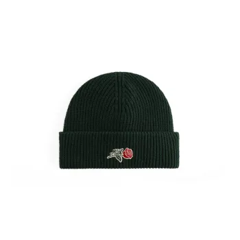 KITH Script Rose Felt Embroidery Cotton Beanie