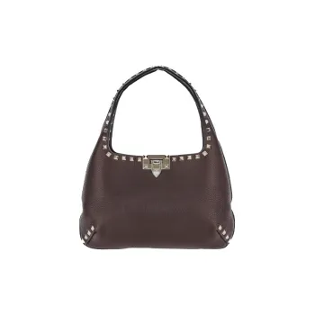 Valentino Cow Leather Handbag Women's Fuchsia