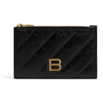 Balenciaga Crush Long Coin And Card Holder