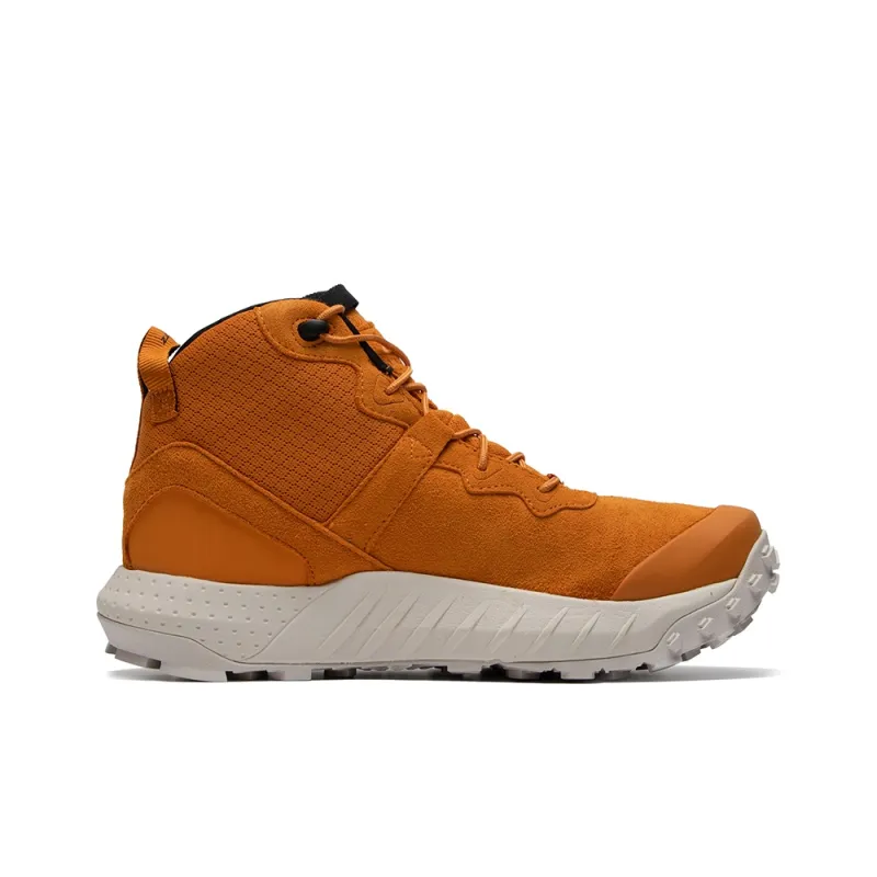 Under Armour Men's Ua Micro G Valsetz Trek Mid Leather Waterproof Tactical Boots 'Honey Orange'-1