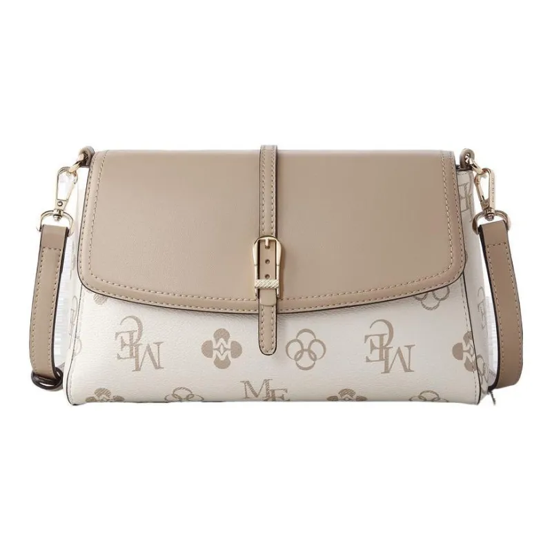 MEXICAN Polyurethane Shoulder Bag, Crossbody Bag Women's Ecru & Apricot/Brown & Dark Coffee/Dark Brown & Brown-1