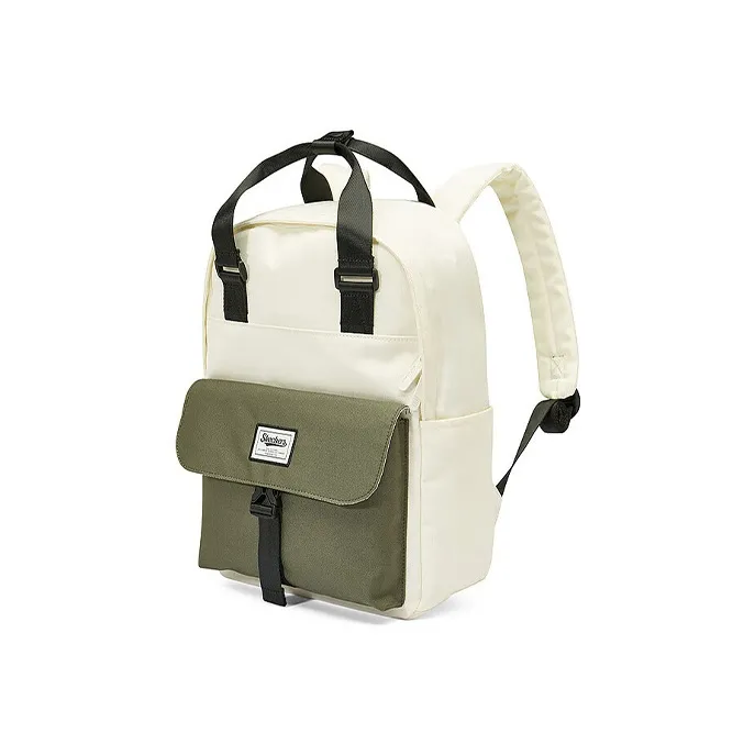 Skechers Fabric Backpack Regular Unisex Army Green-1