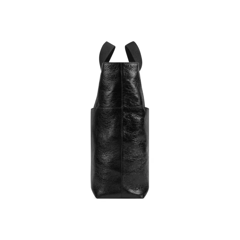Balenciaga Explorer Arena Lambskin Handbag Regular Men's Black-2