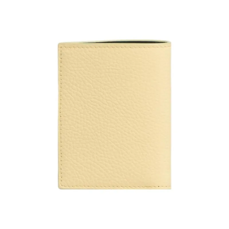 MARNI Venice Calfskin Wallet Regular Women's Light Yellow-1
