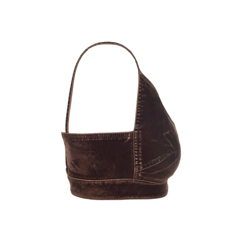 LOEWE Strappy Top 'Coffee Bean'-2