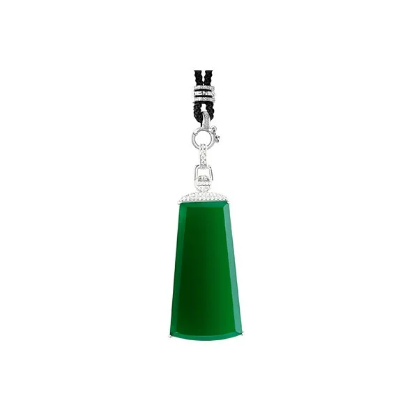 7℃ S925 Silver Agate Necklaces Unisex-3
