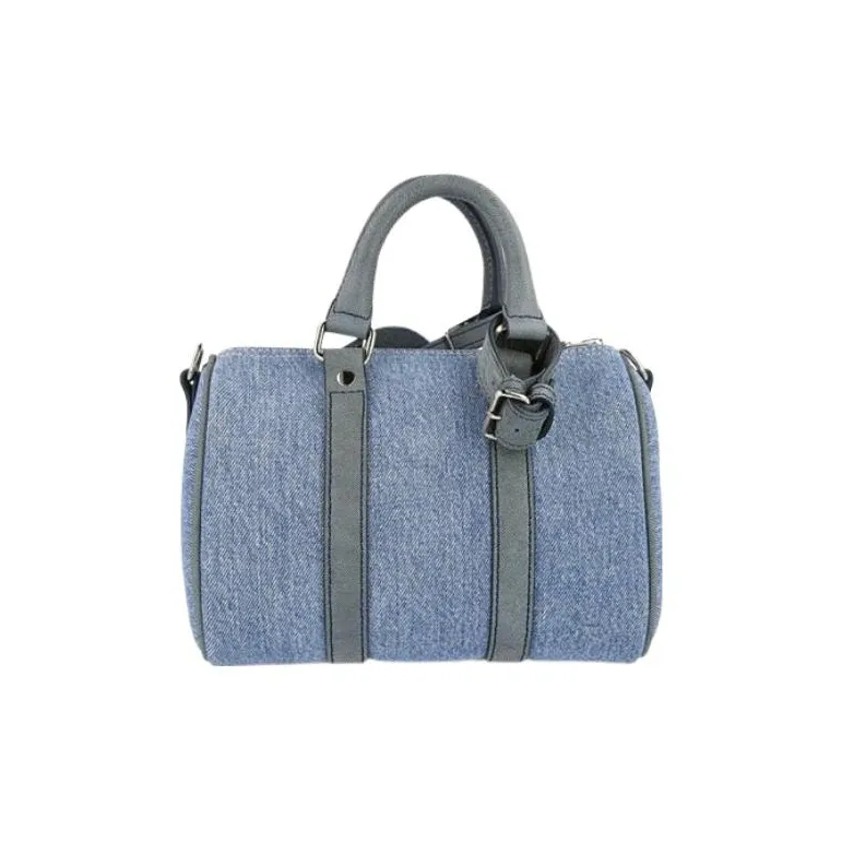 READYMADE Fabric Handbag Women's Blue-2
