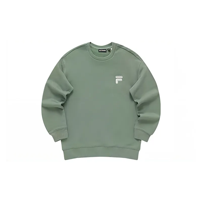 FILA FUSION Sweatshirt Unisex Rock Gray Green-1