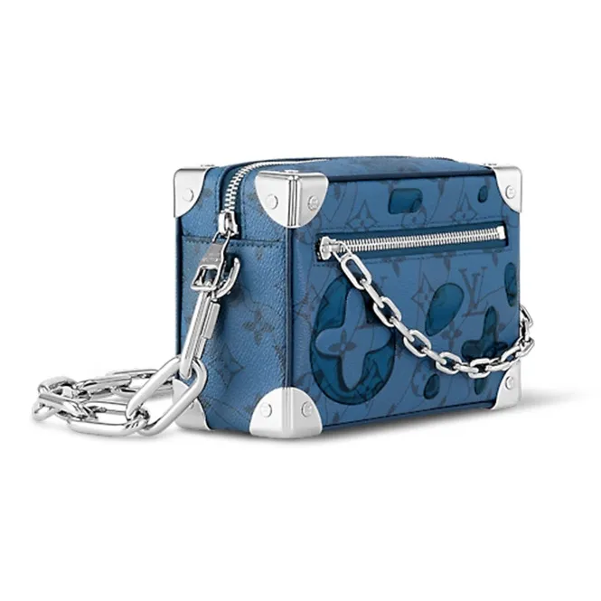 LOUIS VUITTON Mini Soft Trunk Abyss Blue-1