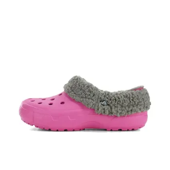 Crocs Mammoth Evo Lined Clogs 'Pink Grey'
