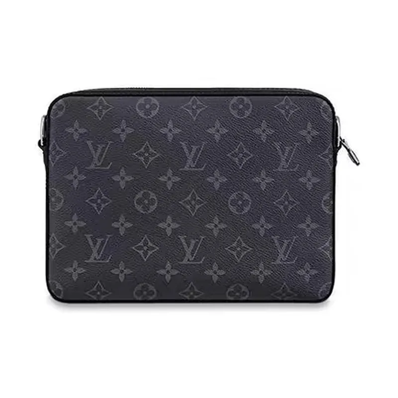 LOUIS VUITTON Trio Messenger Monogram Eclipse Reverse Gray-1