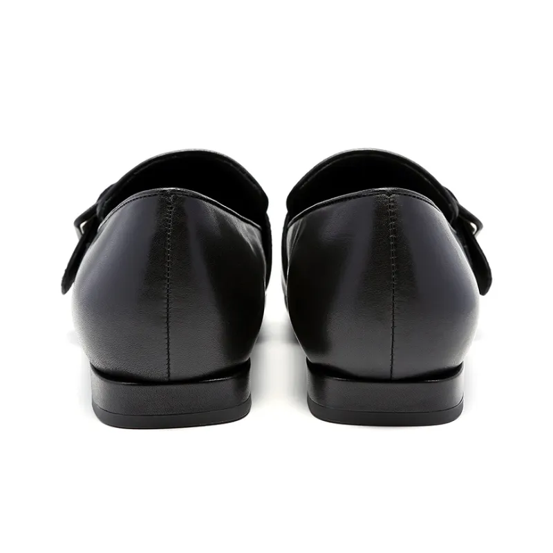 Satchi Loafers 1.5cm Women's Black-4