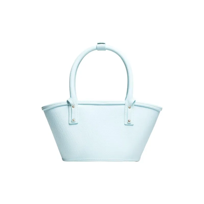 Jacquemus Cow Leather Beach Bag Shoulder Bag Crossbody Bag Handbag Mini Women's Light Blue-3