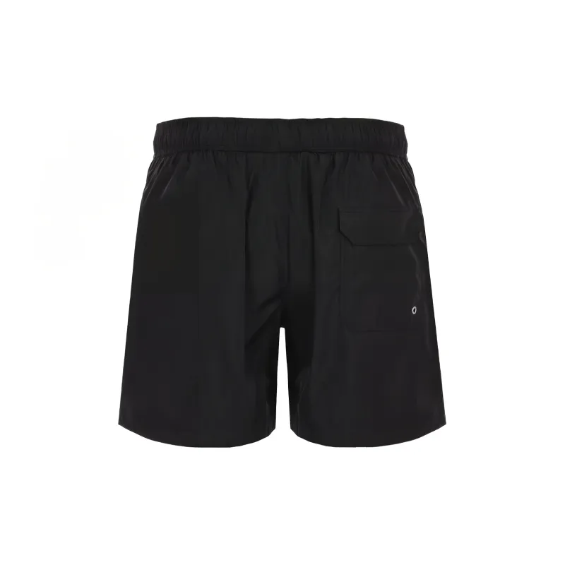 PALM ANGELS Logo Printed Drawstring Swim Shorts-1