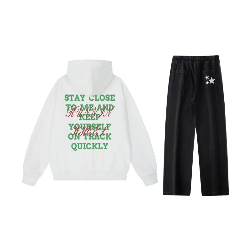 RUNNINWHEEL Sweatshirt Sets Unisex-8