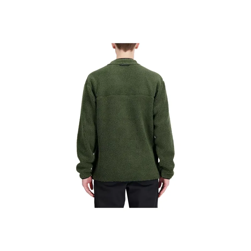 New Balance R.W.Tech Sherpa Jacket Men's Green-2
