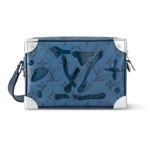LOUIS VUITTON Mini Soft Trunk Abyss Blue-2