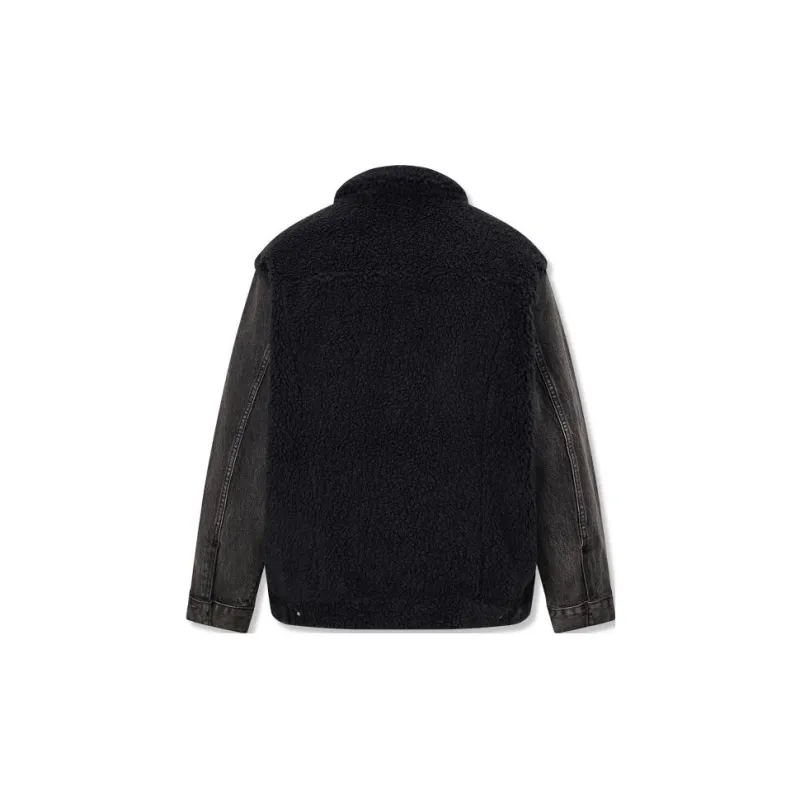 Levi's Denim Jacket Men's Black Gray-1