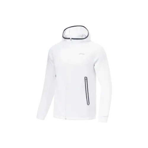 LINING Fitness Series Sweatshirts Men Standard White