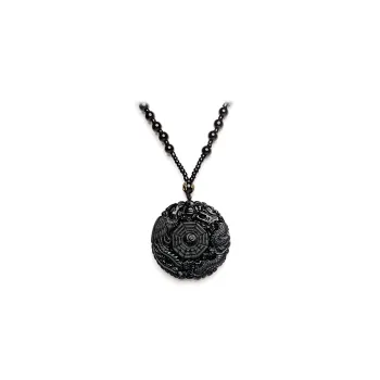 MOUNTAINS AND MANS Obsidian Necklaces Men's