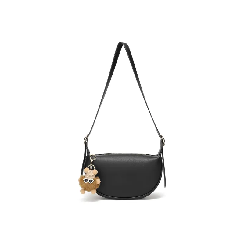 MEXICAN Polyurethane Shoulder Bag, Crossbody Bag Women's Brown/Ecru & Brown/Gray Green/Black-18