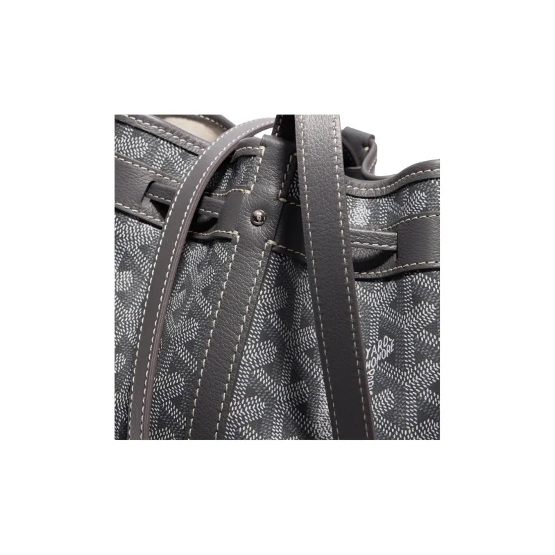 GOYARD Snoopy Co branded Petit Flot Canvas With Leather Bucket Bag, Shoulder Bag Women's-3
