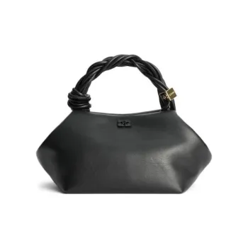 GANNI Bou Twisted Handle Small Shoulder Bag