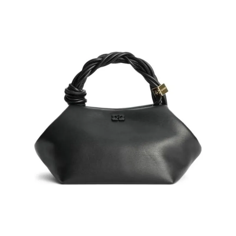 GANNI Bou Twisted Handle Small Shoulder Bag-0