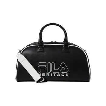 FILA Nylon Shoulder Bag, Crossbody Bag, Handbag, Gym Bag Trumpets Unisex Black