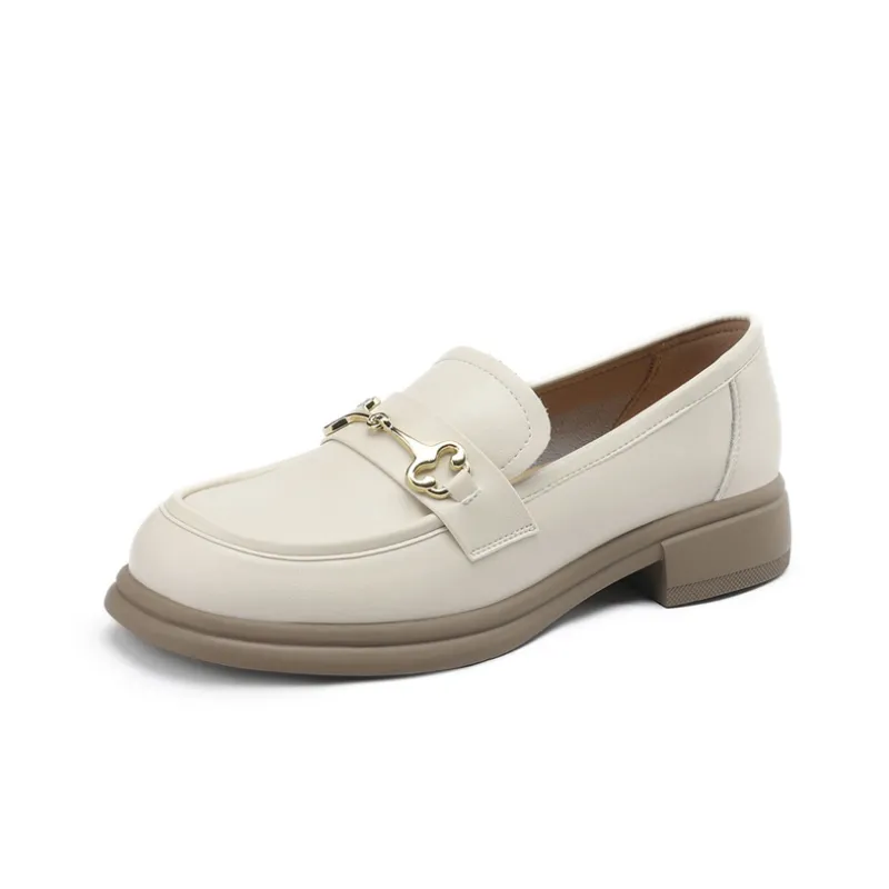 JOSINY Loafers 3.5cm Women's Beige-0