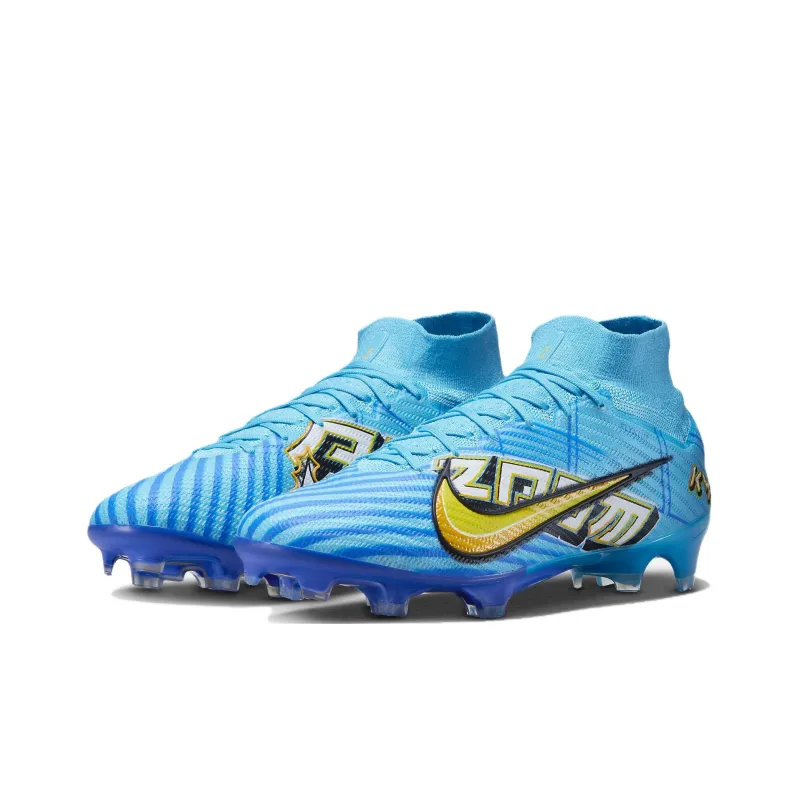 Kylian Mbappé X Nike Zoom Mercurial Superfly 9 "Motivation Pack" Blue-2