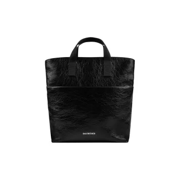 Balenciaga Explorer Arena Lambskin Handbag Regular Men's Black