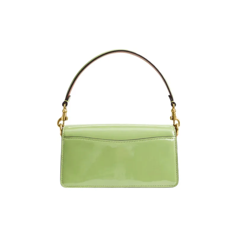 COACH Tabby Patent Leather Messenger Bag, Handbag, Shoulder Bag Women's Grass Green-2