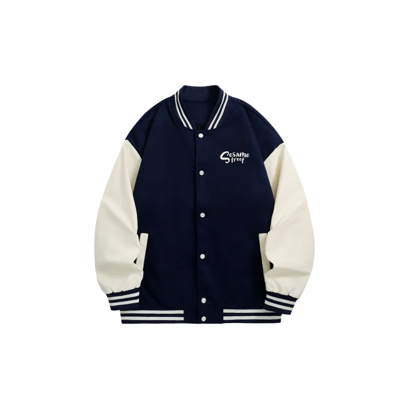 SESAME STREET Baseball Jacket Unisex-4