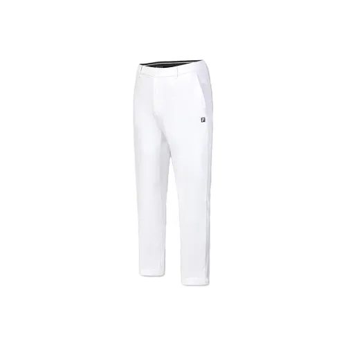 FILA GOLF Series Casual Pants Men Jade White