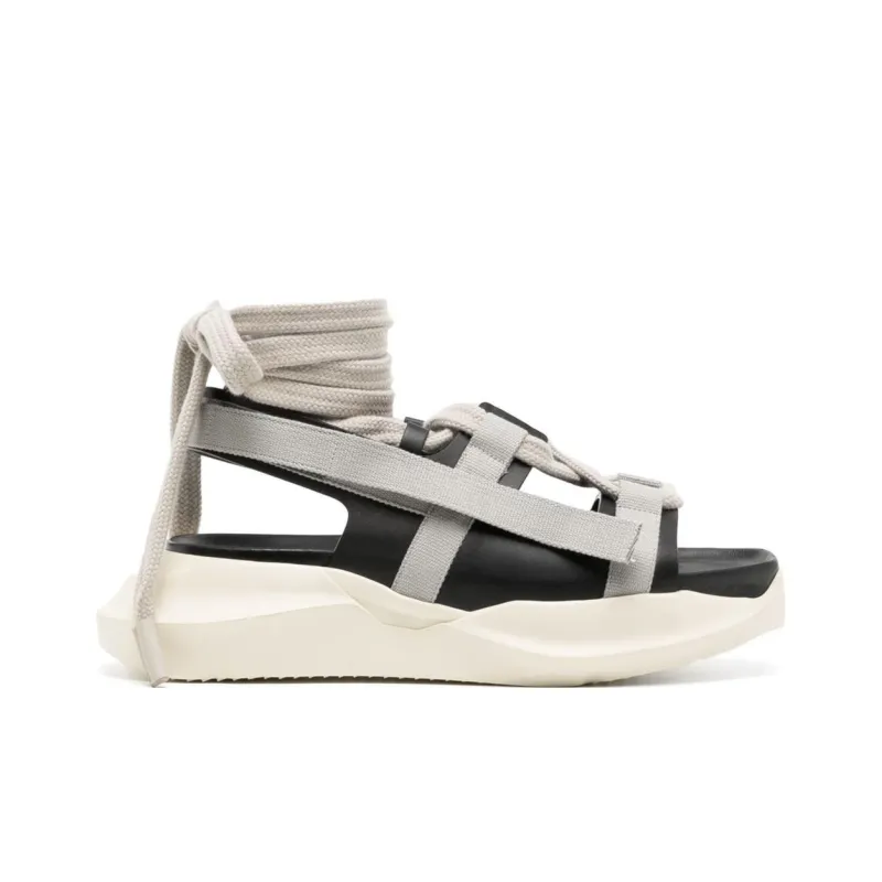 RICK OWENS/RO Beach Sandals Men's Black-1