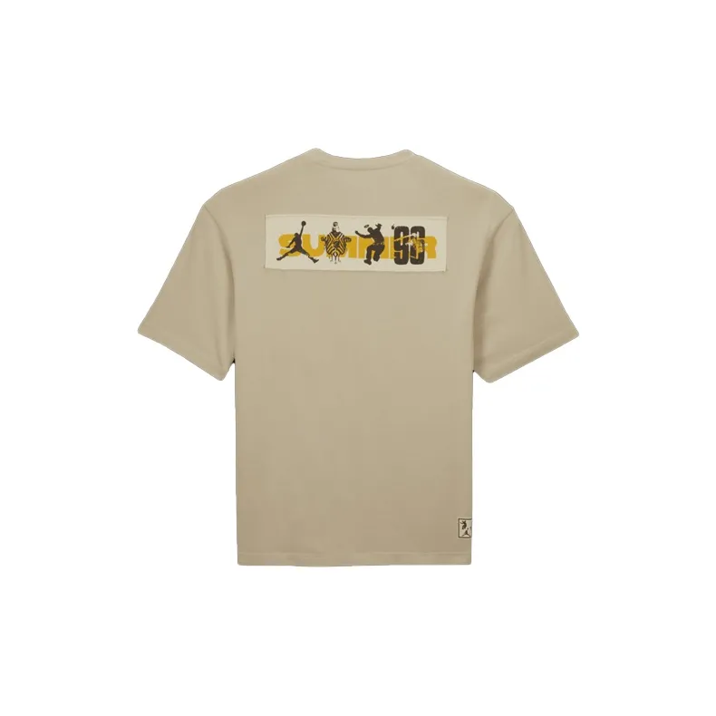 Jordan Bephies Beauty Supply T Shirt Asia Version Men's Khaki-1