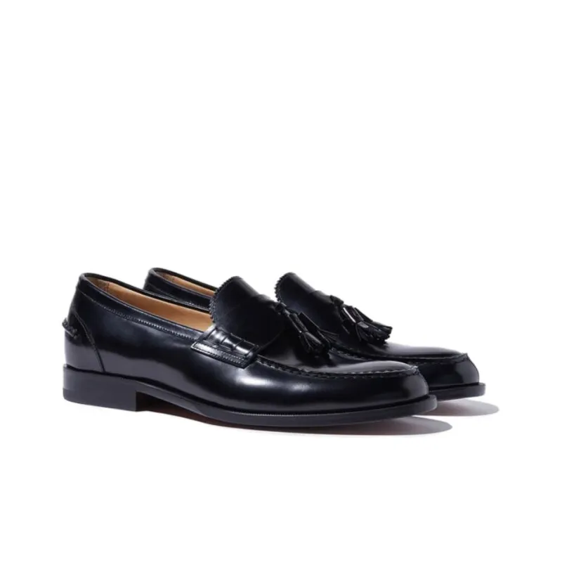 SCAROSSO Ralph Tassel Detailed Slip On Loafers-1