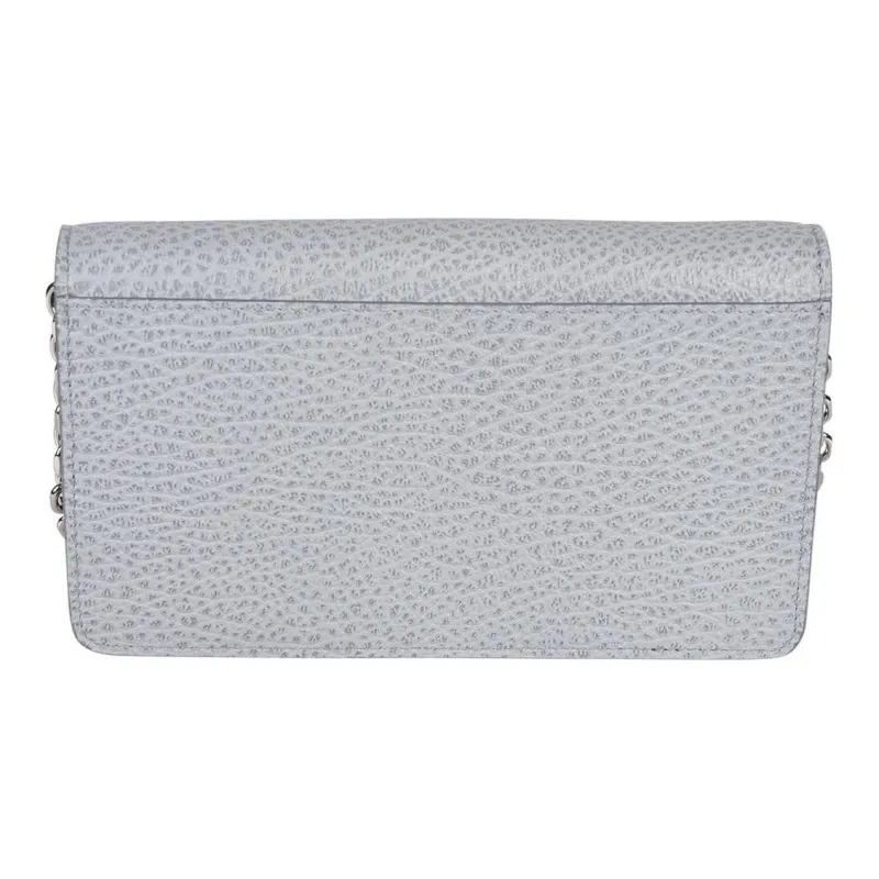 Maison Margiela Calfskin Shoulder Bag, Crossbody Bag, Wallet Women's Light Blue-2