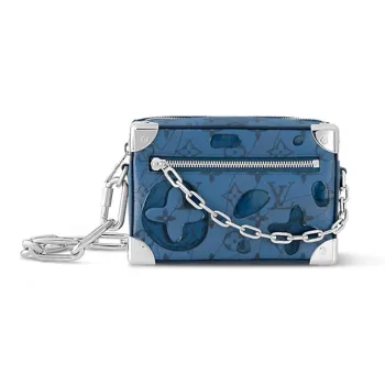 LOUIS VUITTON Mini Soft Trunk Abyss Blue