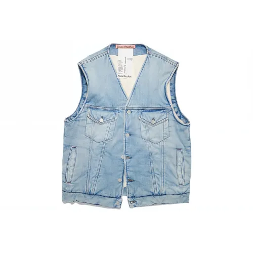 Acne Studios Vests Unisex Light Blue