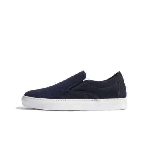 SCAROSSO Filippo Round Toe Slip On Sneakers