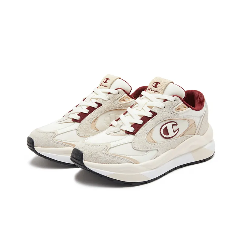 Champion Durable Cushioning Low Top Chunky Sneakers Women's Dark Red-2