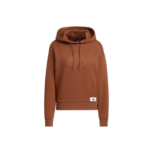 Adidas Lounge Sweatshirts Women's Brown