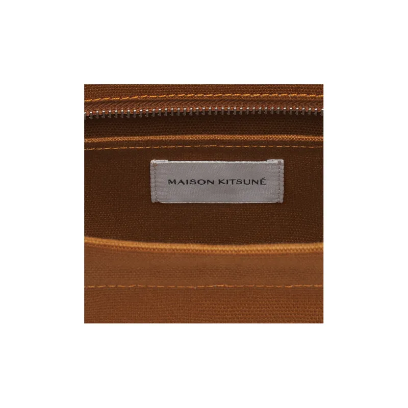 Maison Kitsune Fox Head Mini Tote Bag-3